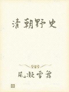 清朝野史