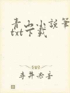 青山小说笔趣阁txt下载