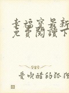 幸福宝最新章节免费阅读下载