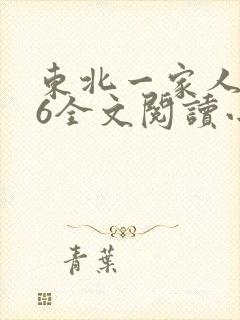 东北一家人1一6全文阅读小说