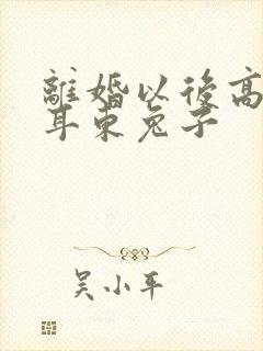 离婚以后高干 耳东兔子