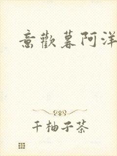 意欢暮阿洋小说