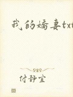我的娇妻txt