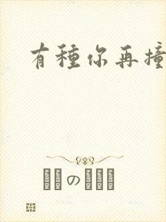 有种你再撞一下