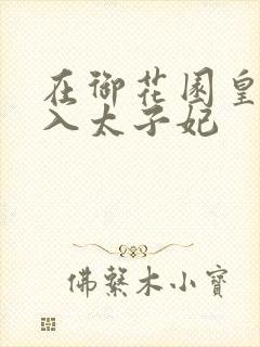 在御花园皇上进入太子妃