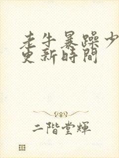 老牛暴躁少女的更新时间