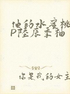 他的水蜜桃POP陆辰季柚