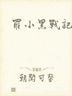 罗小黑战记小说