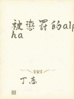 被惩罚的alpha