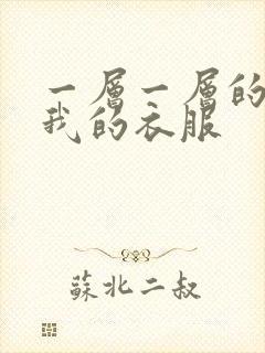 一层一层的剥开我的衣服