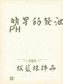 明星的发泄室NPH