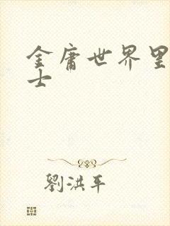 金庸世界里的道士