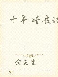 十年 暗夜流光