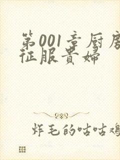 第001章厨房征服贵妇