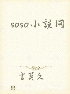 soso小说网