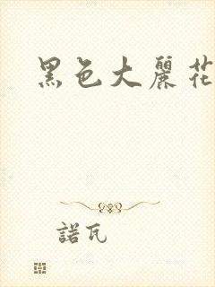 黑色大丽花图片