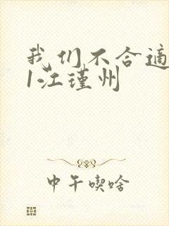 我们不合适1v1江瑾州