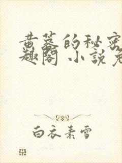 黄蓉的秘密 笔趣阁 小说免费阅读