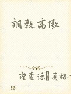 调教高傲