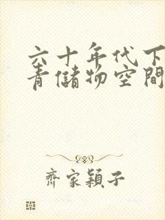 六十年代下乡知青储物空间