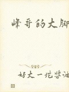 峰哥的大脚