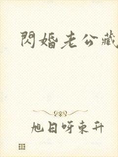 闪婚老公藏不住