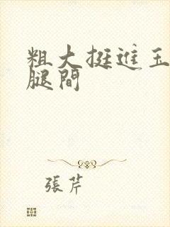 粗大挺进玉芬双腿间