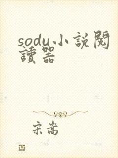 sodu小说阅读器