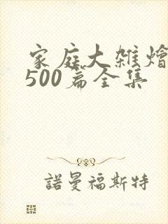家庭大杂烩小说500篇全集