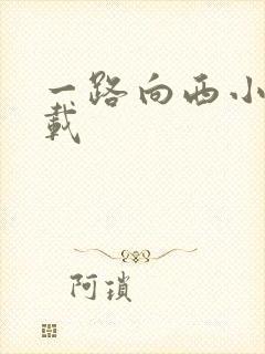 一路向西小说下载