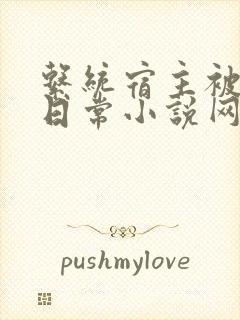 系统宿主被满的日常小说网盘