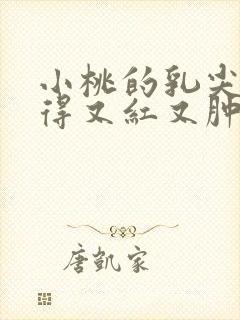 小桃的乳尖被吸得又红又肿