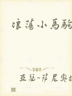 浪荡小马驹