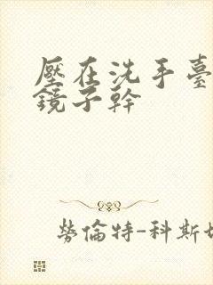 压在洗手台看着镜子干