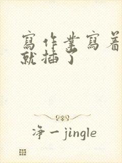 写作业写着写着就插了