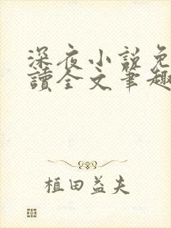 深夜小说免费阅读全文笔趣阁