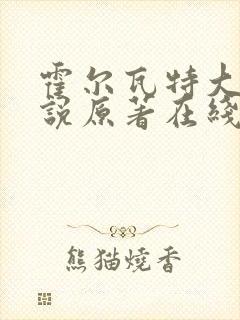 霍尔瓦特大街小说原著在线阅读