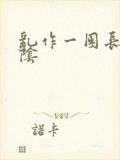 乱作一团长日光阴