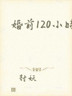 婚前120小时