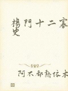 杨门十二寡妇艳史