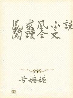 凤求凰小说免费阅读全文