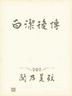 白洁后传