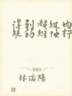 得到超级肉禽系统的维他柠檬茶