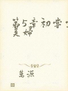 第5章初尝云雨美妇
