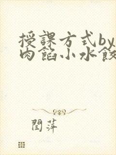 授课方式by 肉馅小水饺