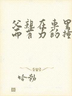 父亲在车里缓慢而有力的撞着