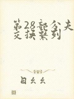 第28部分夫妇交换系列