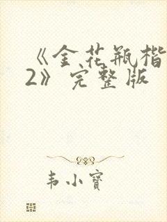 《金花瓶楷梅花2》完整版