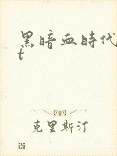 黑暗血时代txt