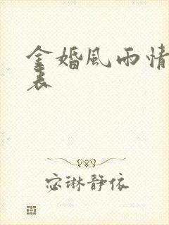 金婚风雨情演员表